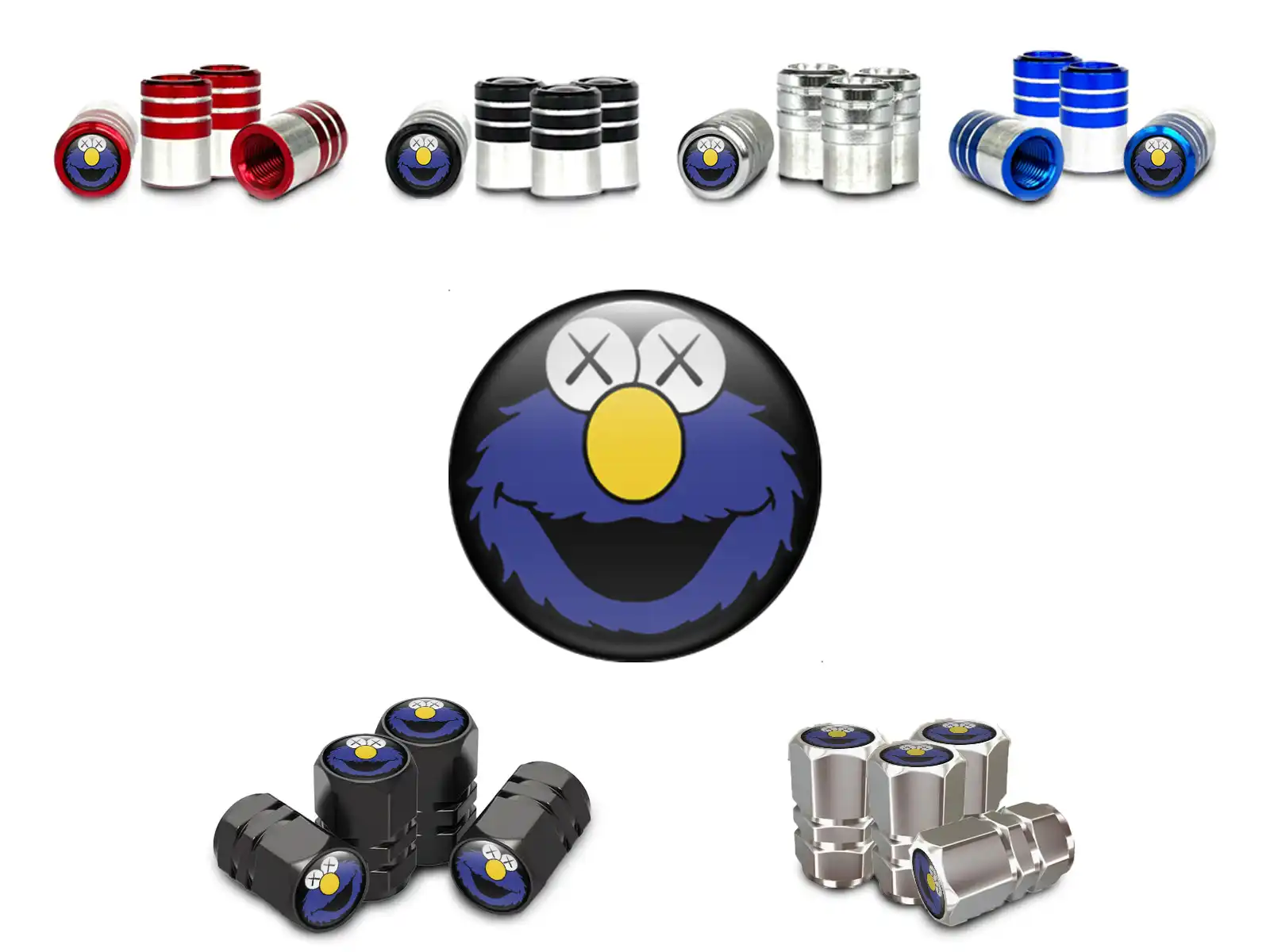 Tires Valve Caps for Truck Sports Edition Build